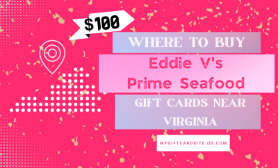 Where To Buy Eddie V’s Prime Seafood Gift Cards Near Virginia