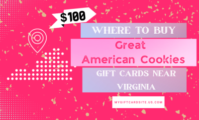 Where To Buy Great American Cookies Gift Cards Near Virginia