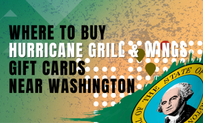 Where To Buy Hurricane Grill & Wings Gift Cards Near Washington