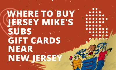Where To Buy Jersey Mike's Subs Gift Cards Near New Jersey