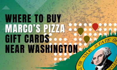 Where To Buy Marco’s Pizza Gift Cards Near Washington
