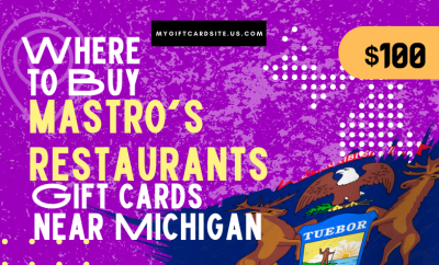 Where To Buy Mastro’s Restaurants Gift Cards Near Michigan