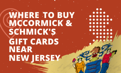 Where To Buy McCormick & Schmick's Gift Cards Near New Jersey