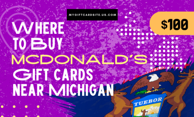 Where To Buy McDonald’s Gift Cards Near Michigan