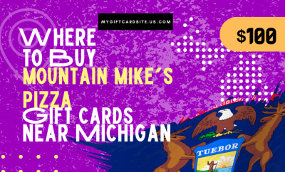 Where To Buy Mountain Mike’s Pizza Gift Cards Near Michigan