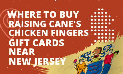 Where To Buy Raising Cane's Chicken Fingers Gift Cards Near New Jersey
