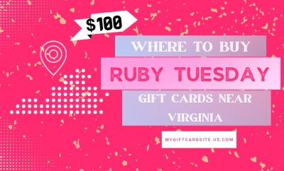 Where To Buy Ruby Tuesday Gift Cards Near Virginia