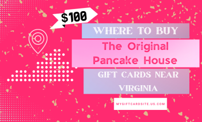 Where To Buy The Original Pancake House Gift Cards Near Virginia