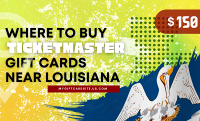 Where To Buy Ticketmaster Gift Cards Near Louisiana,