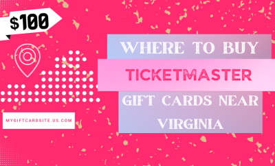 Where To Buy Ticketmaster Gift Cards Near Virginia