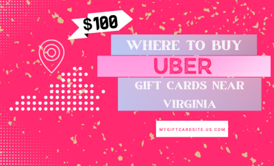 Where to Buy Uber Gift Cards Near Virginia