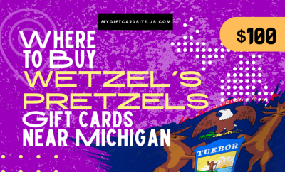 Where To Buy Wetzel’s Pretzels Gift Cards Near Michigan