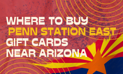 Where To buy Penn Station East Coast Subs Gift cards Near Arizona