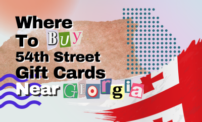where to buy 54th Street gift cards near Georgia