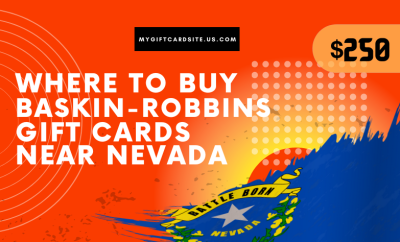 where to buy Baskin-Robbins gift cards near Nevada
