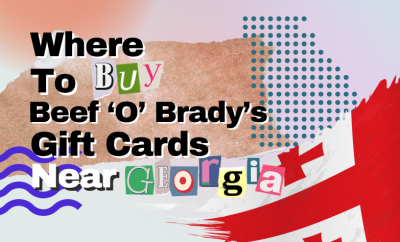 where to buy Beef ‘O’ Brady’s gift cards near Georgia