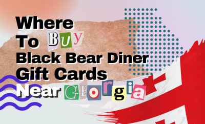 where to buy Black Bear Diner gift cards near Georgia