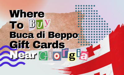 where to buy Buca di Beppo gift cards near Georgia