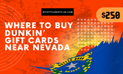 where to buy Dunkin’ gift cards near Nevada