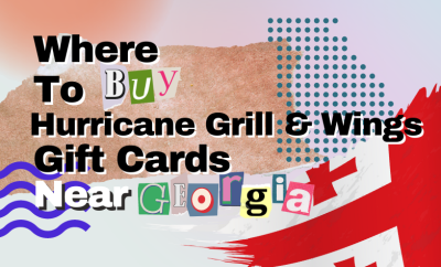 where to buy Hurricane Grill & Wings gift cards near Georgia
