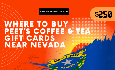 where to buy Peet’s Coffee & Tea gift cards near Nevada