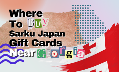 where to buy Sarku Japan gift cards near Georgia