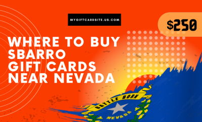 where to buy Sbarro gift cards near Nevada