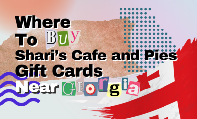 where to buy Shari’s Cafe and Pies gift cards near Georgia