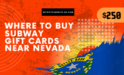 where to buy Subway gift cards near Nevada