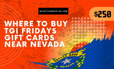 where to buy TGI Fridays gift cards near Nevada