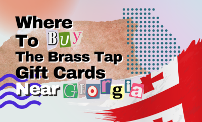 where to buy The Brass Tap gift cards near Georgia