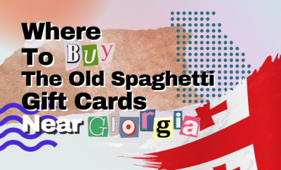 where to buy The Old Spaghetti gift cards near Georgia